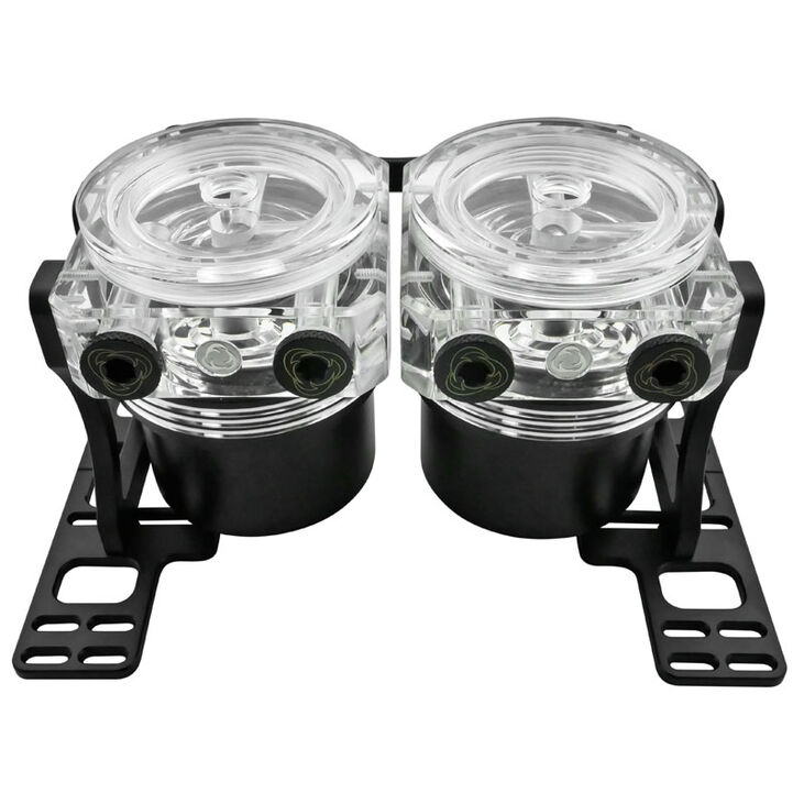 Singularity Computers Protium Vertical Mount for pumps and reservoirs  - black image number 6