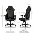 noblechairs HERO Gaming Stuhl - schwarz/gold image number null