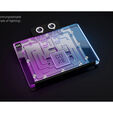 Alphacool Core GeForce RTX 5080 Vanguard/SUPRIM GPU Water Cooler, ARGB, with Backplate - Acrylic image number null