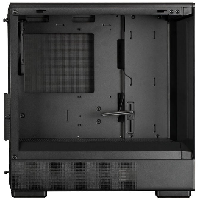 Zalman P10 PC-Geh&auml;use, Mini-Tower, mATX, RGB, Tempered Glass - schwarz image number 2