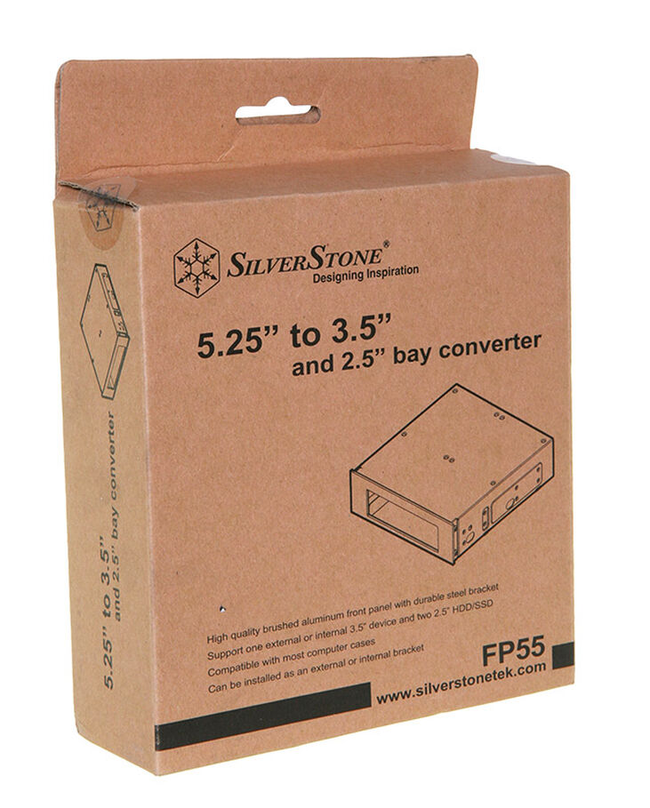 SilverStone SST-FP55B Montagerahmen - schwarz image number 3
