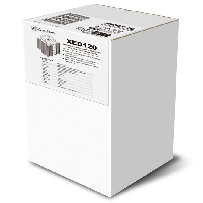 SilverStone SST-XED120S-WS CPU-K&uuml;hler, 4U-Formfaktor - silber image number 14