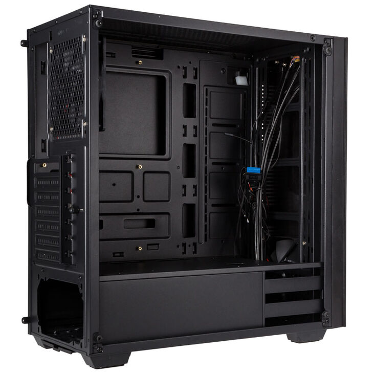 Kolink Stronghold Midi-Tower, Tempered Glass - schwarz image number 6