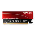 AXAGON PCEM2-S PCIe 3.0 x16 adapter, 1x M.2 NVMe SSD, up to 2280 - passive cooling image number null