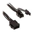 Kolink Adapter 4+4-Pin CPU auf 6+2-Pin-PCIe, schwarz image number null