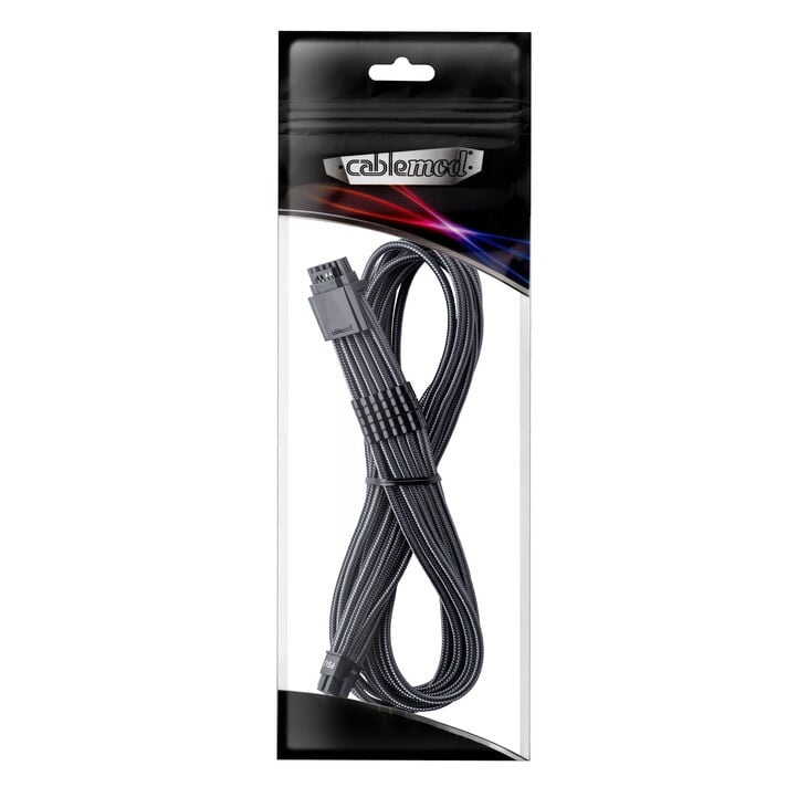 CableMod Universal Pro ModMesh 16-Pin to 16-Pin Cable, Sleeved, StealthSense - carbon, 60 cm image number 3