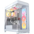 Corsair FRAME 4500X RS-R ARGB PC-Geh&auml;use, Midi-Tower, E-ATX, Tempered Glass - wei&szlig; image number null