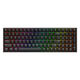IQUNIX F97 Dark Side Wireless Gaming Tastatur, RGB - MX-Red-Switches (US)