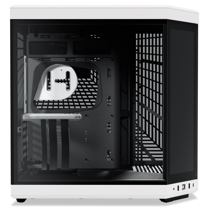 Hyte Y70 Touch Infinite PC-Gehäuse, Midi-Tower, ATX, Tempered Glass - Panda image number 7