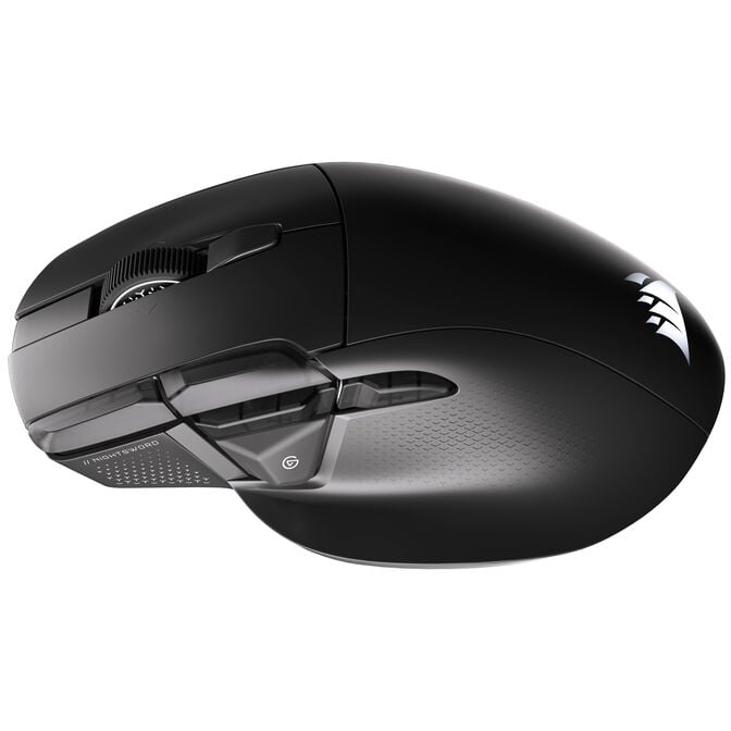 Corsair Nightsword v2 kabellose Gaming-Maus, optischer Sensor, 8.000Hz, RGB- schwarz image number 2