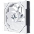 Lian Li UNI FAN TL FLEX Wireless Fan, ARGB - Reverse Blade 120mm, white, 3-pack with controller image number null