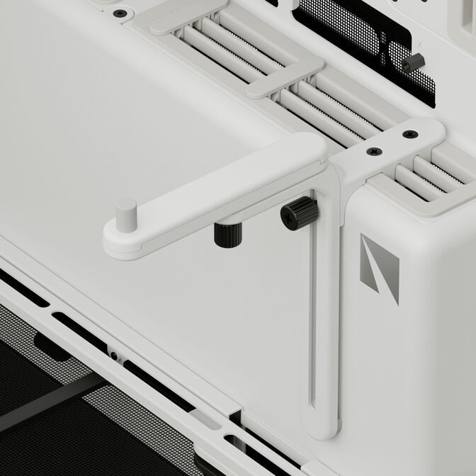 HAVN HS 360 PC-Geh&auml;use, Midi-Tower, ATX, Tempered Glass - wei&szlig; image number 9