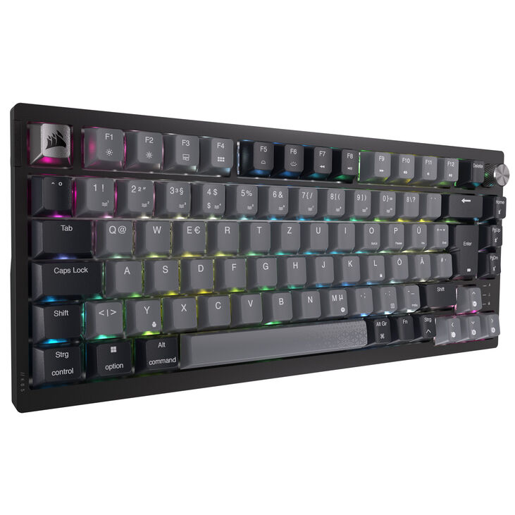 Corsair Gaming K65 Plus Wireless 75% RGB Gaming Tastatur, MLX RED - schwarz, grau image number 4