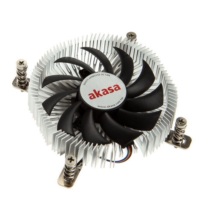 Akasa AK-CC7129BP01 Low Profile CPU-K&uuml;hler - 74mm image number 0