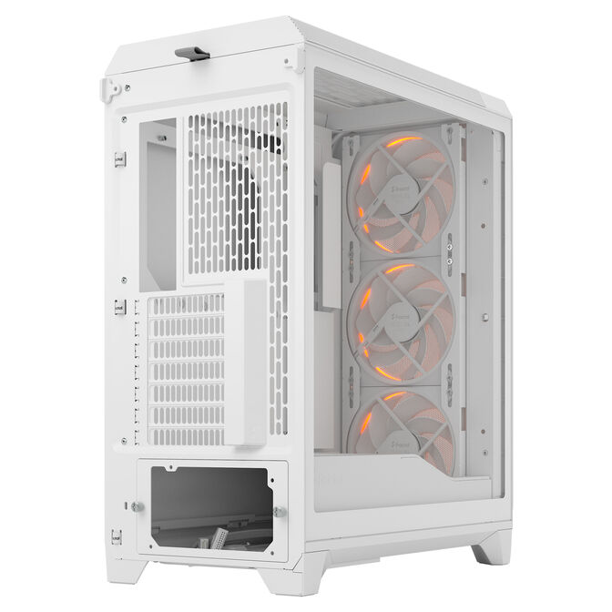 Fractal Design Meshify 3 RGB TG Clear PC-Geh&auml;use, Midi-Tower, E-ATX - wei&szlig; image number 6