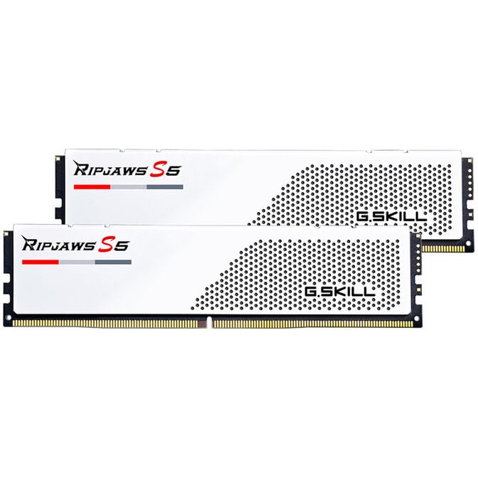 G.Skill Ripjaws S5 DDR5-5600 RAM, CL28, XMP - 64 GB Dual-Kit, wei&szlig; image number 1
