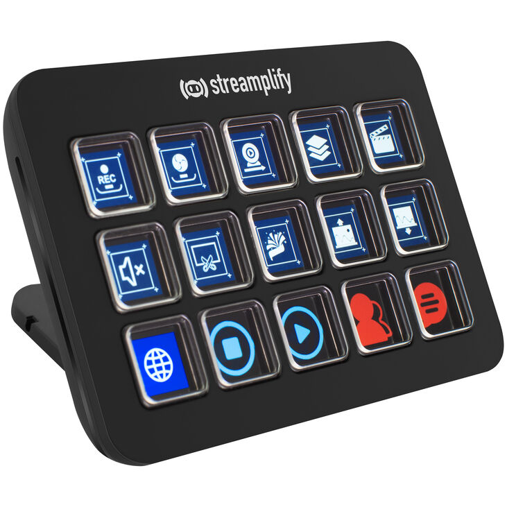 Streamplify STREAMING DECK ONE Stream Controller - schwarz image number 0