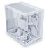 Lian Li O11 Dynamic Mini V2 Flow PC-Gehäuse, Mini-Gehäuse, ATX, Tempered Glass - inklusive 5x 120-mm-Lüfter, weiß image number null