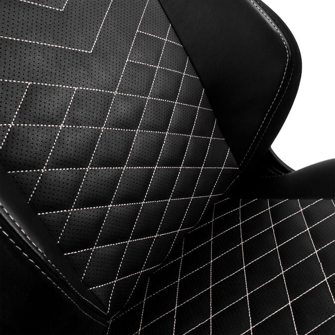 noblechairs HERO Gaming Chair - Black/Platinum-White image number 5
