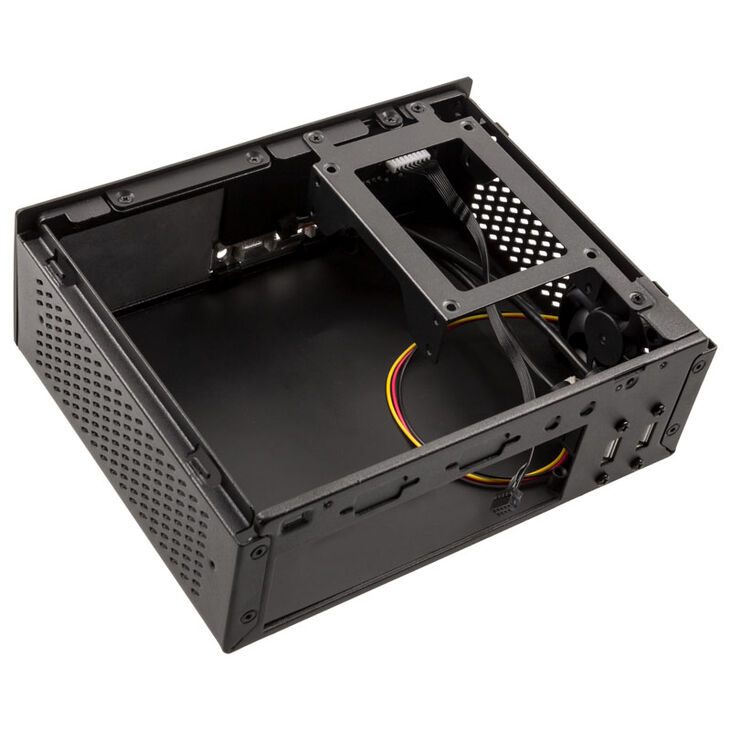 Akasa Cypher ST V2 Mini-STX Case, OEM - black image number 7