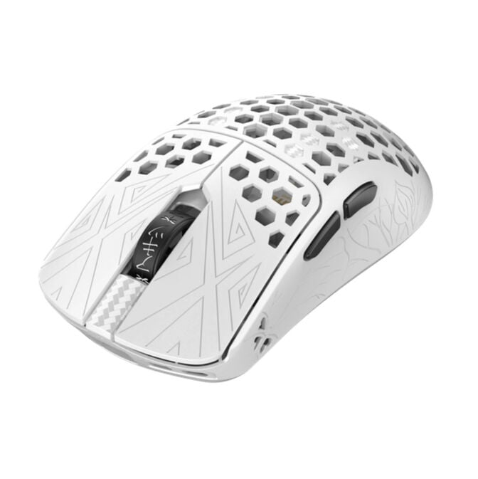 TENKO AKITSU MEDIUM Wireless Gaming-Maus, 40 g, PixArt 3950, 8K Polling - wei&szlig; image number 3