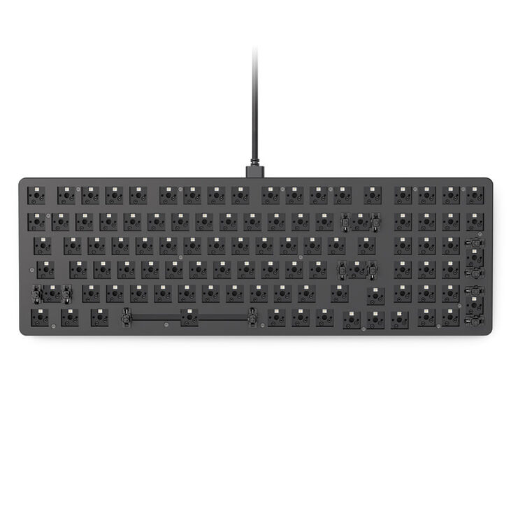 Glorious GMMK 2 Full-Size Keyboard - Barebone, ANSI-Layout, black image number 1