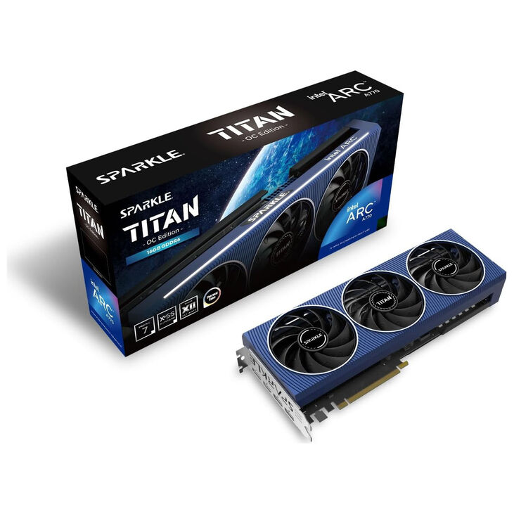 Sparkle Arc A770 Titan OC, 16384 MB GDDR6 image number 0
