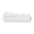 AKKO MonsGeek FUN60 Ultra Wireless Gaming-Tastatur, RGB, Glare Magnetic Switch – weiß, TMR, ANSI (US) image number null
