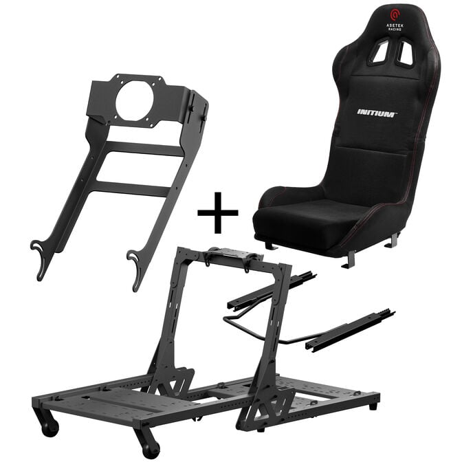 Asetek SimSports Initium Cockpit + Compact Seat image number 0