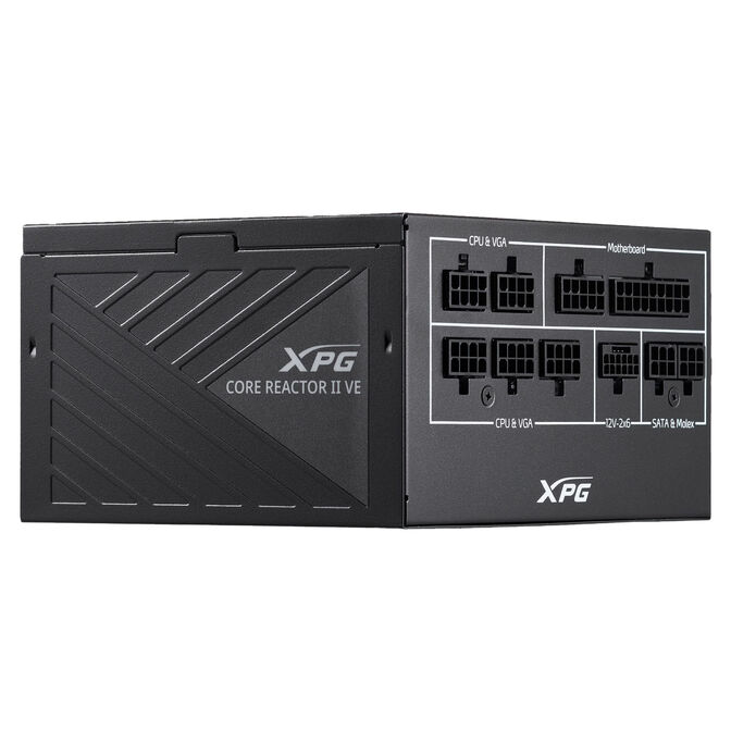 ADATA XPG CORE REACTOR II VE 80 PLUS Gold Netzteil, ATX 3.1 - 850 Watt, schwarz image number 4