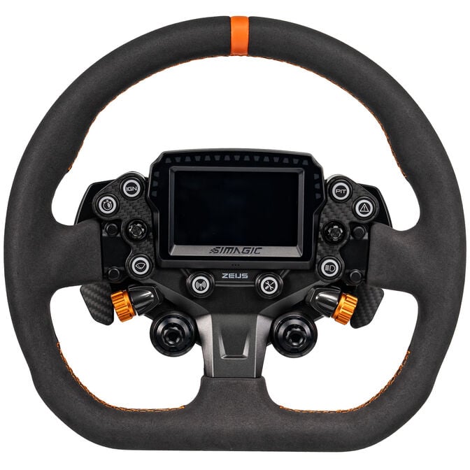 Simagic ZS-320CD Alcantara Steering Wheel, without Hub image number 1