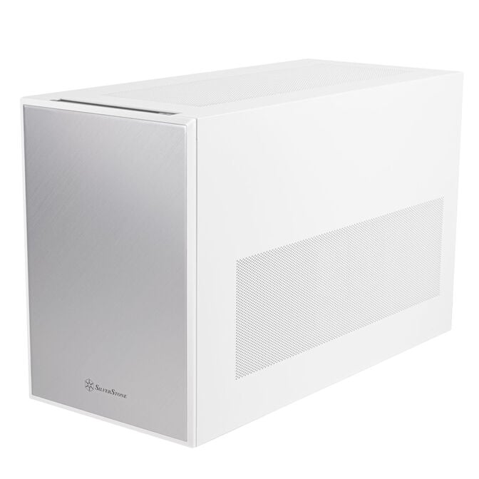 SilverStone SST-SG17W Micro-ATX / Mini ITX Geh&auml;use - wei&szlig; image number 0