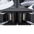 PHANTEKS D30 PWM Reverse Airflow D-RGB Lüfter, 3er Pack - 120mm, schwarz image number null