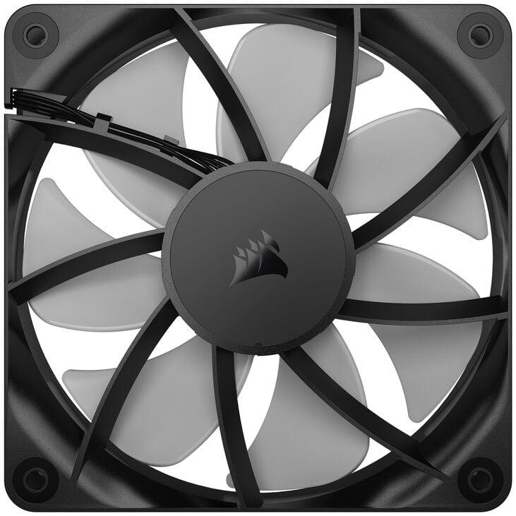Corsair RS ARGB PWM Fan - Triple-Pack, 120mm, black image number 8