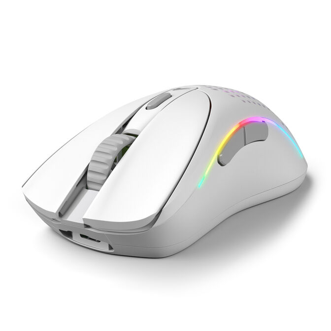 Glorious Model D 2 Wireless Gaming Mouse - white image number 1