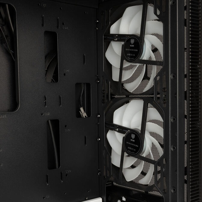Kolink Observatory MX Mesh ARGB PC Case, Mid Tower - Black/White image number 7