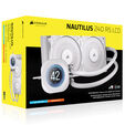Corsair Nautilus RS 240 LCD ARGB Komplett-Wasserk&uuml;hlung - 240 mm, wei&szlig; image number null