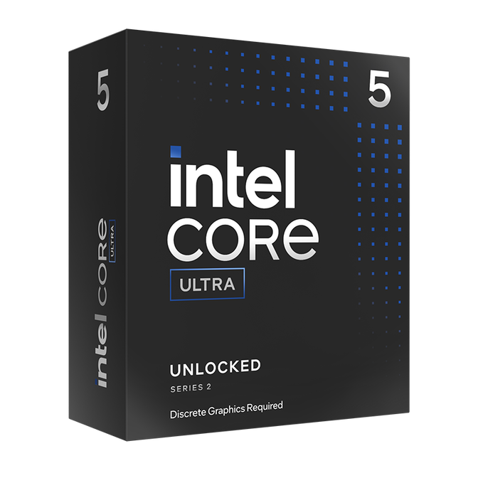 Intel Core Ultra 5 245KF CPU, 14 Kerne, 5,2 GHz, Sockel 1851 (Arrow Lake) - boxed, ohne K&uuml;hler image number 0