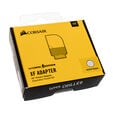 Corsair Hydro X Series Adapter 90 Grad G1/4 Zoll AG auf G1/4 Zoll IG - 2er Pack, drehbar, wei&szlig; image number null