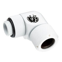 Bitspower Advanced Multi-Link Adapter Anschluss 90 Grad G1/4 Zoll AG auf 12mm AD Hardtube - drehbar,