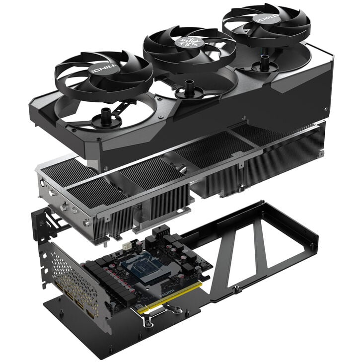 INNO3D GeForce RTX 5080 iChill X3, 16384 MB GDDR7 image number 12