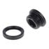 Alphacool HF bulkhead fitting, short version, G1/4 - Black image number null