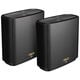 ASUS ZenWiFi AX XT9 AX7800, schwarz, 2er-Pack
