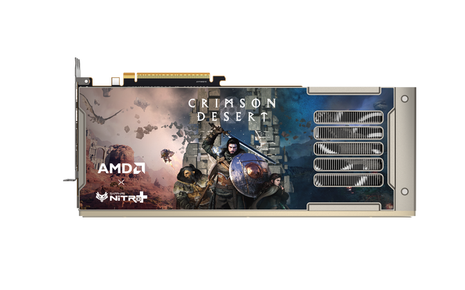 Sapphire Nitro+ Radeon RX 9070 XT OC Crimson Desert Graphics Card, 16384 MB GDDR6 image number 2