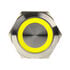DimasTech Vandalism switch/button 22mm - Silverline - yellow image number null
