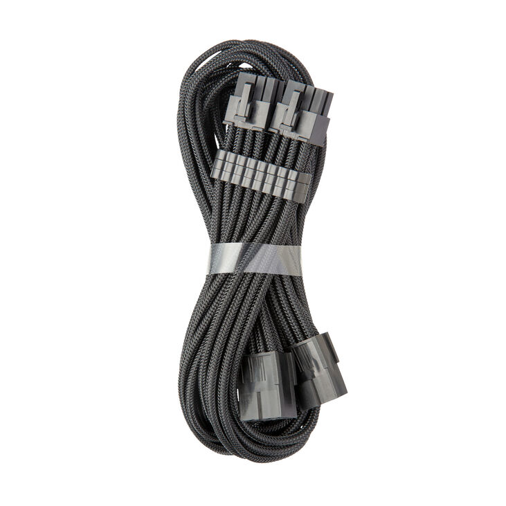 CableMod Pro ModMesh 8+8-pin PCI-e-Verlängerung, 45cm - schwarz image number 0