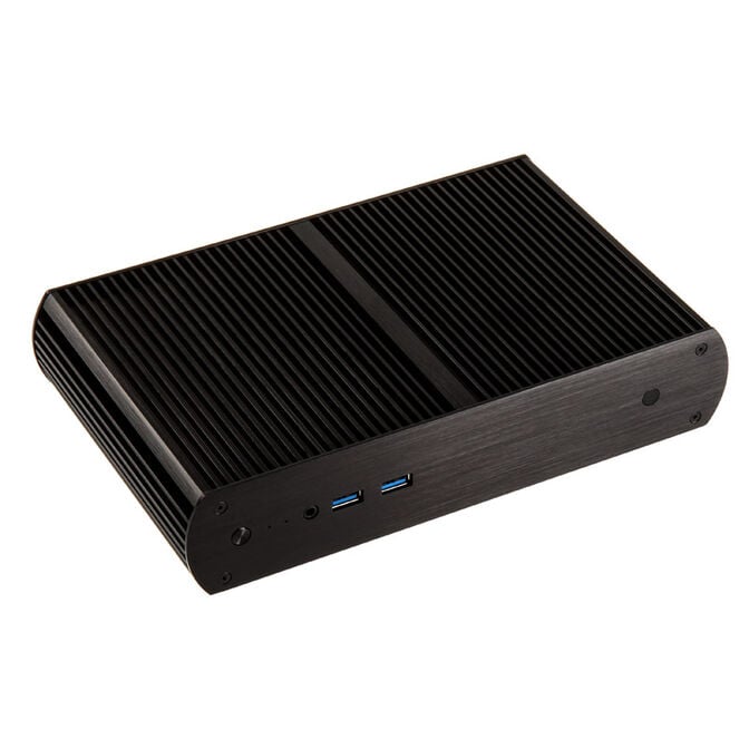 Akasa Tesla H UCFF case, OEM including 65 watt power supply - black image number 1