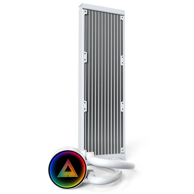 Montech LightFlow ARGB AiO Wasserk&uuml;hlung  - 360mm, wei&szlig; image number 1