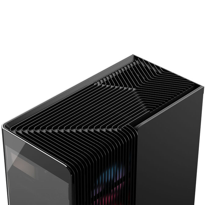 Corsair FRAME 4500X LX-R RGB PC Case, Mid-Tower, E-ATX, Tempered Glass - Black image number 13
