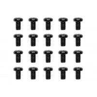 EK Water Blocks EK-Loop Phillips Head Screw Set M4 x 6 mm, 20 pieces - black